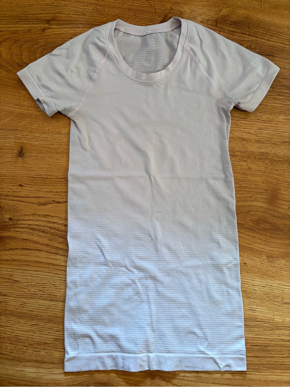 Lululemon Short Sleeve Swiftly Pale Pink 0